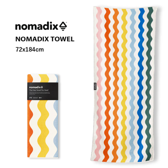 <img class='new_mark_img1' src='https://img.shop-pro.jp/img/new/icons1.gif' style='border:none;display:inline;margin:0px;padding:0px;width:auto;' />NOMADIX <br>TOWEL <br>Calm Seas Multi<br>