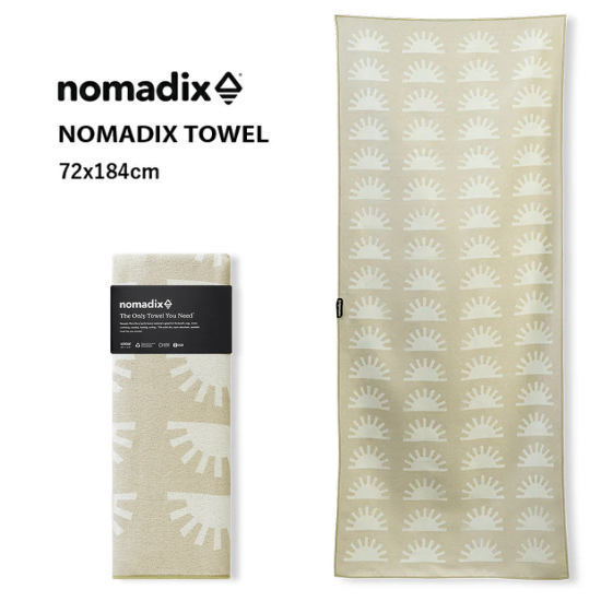 <img class='new_mark_img1' src='https://img.shop-pro.jp/img/new/icons1.gif' style='border:none;display:inline;margin:0px;padding:0px;width:auto;' />NOMADIX <br>TOWEL <br>Sunshine Sandy Beige<br>