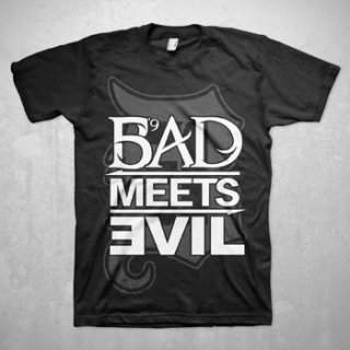 BAD MEETS EVIL Square Logo, Tシャツ