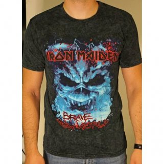 IRON MAIDEN Brave New World with Puff Print Finishing, T