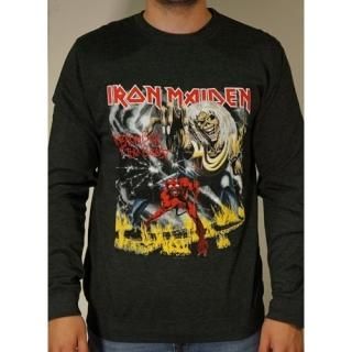 IRON MAIDEN Number of the Beast with Puff Print Finishing, åȥ