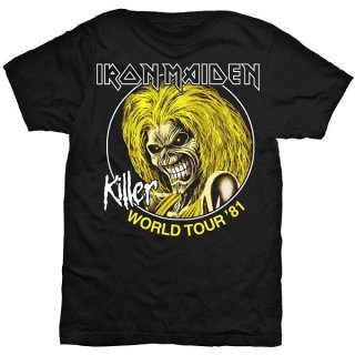 IRON MAIDEN Killer World Tour 81, Tシャツ