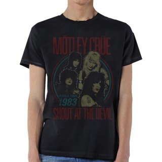 MOTLEY CRUE Vintage World Tour Devil, T