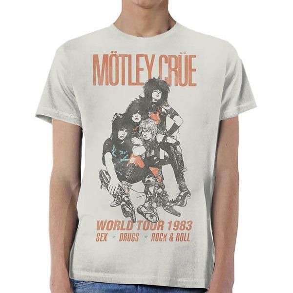 MOTLEY CRUE World Tour Vintage, Tシャツ - バンドTシャツ専門