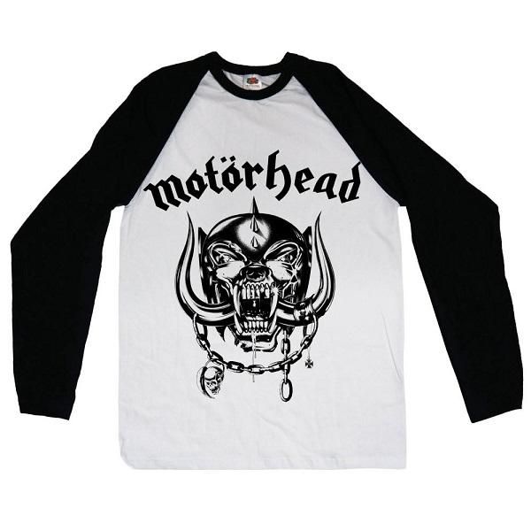 MOTORHEAD England, ラグランロングTシャツ - バンドTシャツ専門 MOTORHEAD England, ラグランロングTシャツ - バンドTシャツ専門