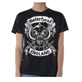 MOTORHEAD Crossed Swords England Crest, T