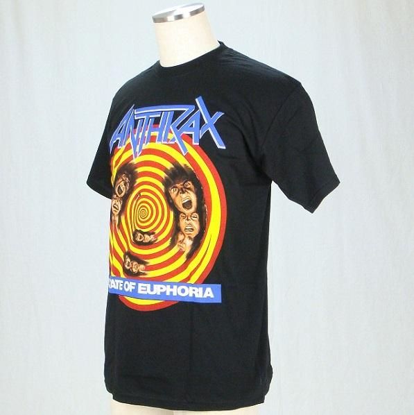 ANTHRAX STATE OF EUPHORIA Tシャツ 1986-89 ANTHRAX STATE OF EUPHORIA Tシャツ 1986-89