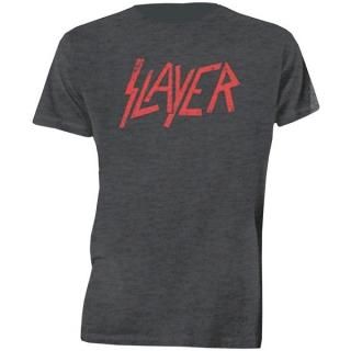 SLAYER Distressed Logo, T