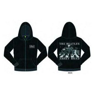 THE BEATLES Abbey Road with Back Printing, Zip-Upѡ