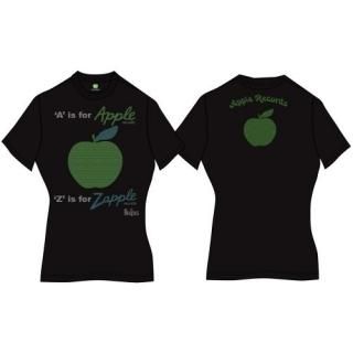 THE BEATLES A is for Apple with Back Printing Blk, ǥT