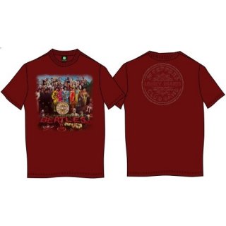THE BEATLES Sgt Pepper with Back Printing, T