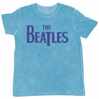 THE BEATLES Drop T Logo with Burn Out and Flocked Finishing Lightb, T