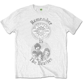 THE BEATLES Remember White, T