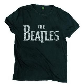 THE BEATLES Drop T Logo Vintage, T