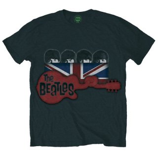 THE BEATLES Guitar & Flag, T