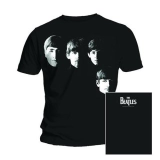 THE BEATLES Faces with Back Printing, T
