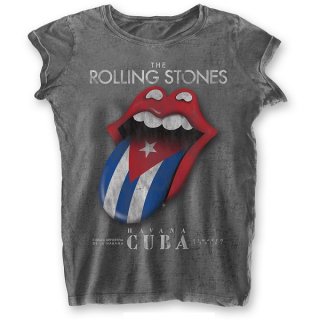 THE ROLLING STONES Havana Cuba with Burn Out Finishing, ǥT