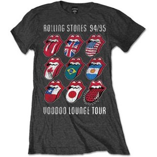 THE ROLLING STONES Voodoo Lounge Tongues, レディースTシャツ