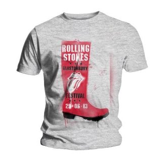 THE ROLLING STONES Glastonbury Red Wellie, T
