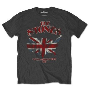 THE ROLLING STONES Union Jack Us Map, Tシャツ