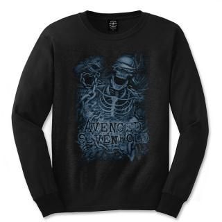 AVENGED SEVENFOLD Chained Skeleton, ロングTシャツ