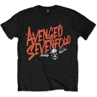 AVENGED SEVENFOLD Orange Splatter, T