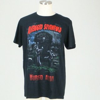 AVENGED SEVENFOLD Buried Alive Tour 2012 with Back Printing, Tシャツ