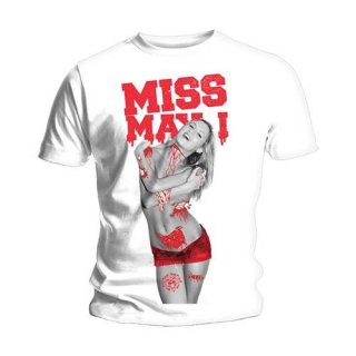 MISS MAY I Gore Girl, Tシャツ