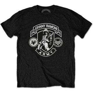 RAMONES Johnny Ramone Army Logo, Tシャツ