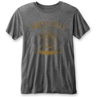 RAMONES Forest Hills with Burn Out Finishing, Tシャツ
