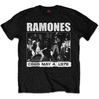 RAMONES Cbgb 1978, T