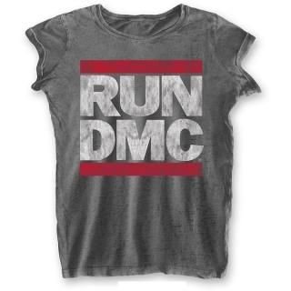 RUN DMC Dmc Logo with Burn Out Finishing, ǥT