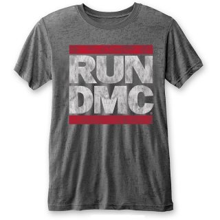 RUN DMC DMC Logo With Burn Out Finishing, T