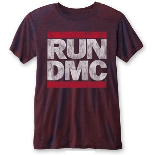 RUN DMC Dmc Logo (Burn Out), T