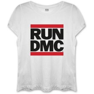 RUN DMC Logo With Skinny Fitting Whi, ǥT