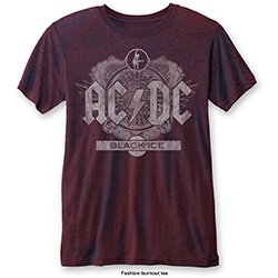 AC/DC Black Ice (Burn Out) Red, T