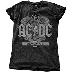 AC/DC Black Ice with Snow Wash Finishing Blk, ǥT