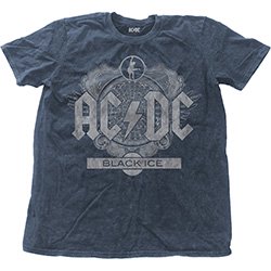 AC/DC Black Ice with Snow Wash Finishing, T