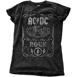 AC/DC Cannon Swig Vintage with Snow Wash Finishing, ǥT