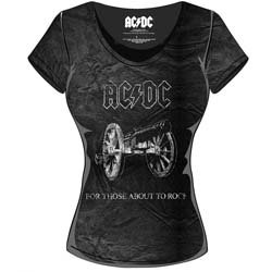 AC/DC About to Rock with Acid Wash Finish, ǥT