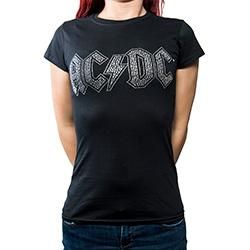 AC/DC Logo with Rhinestone Application, ǥT