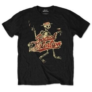 KITAYA | ・ Social Distortion US TOUR 2004 プリント Tシャツ