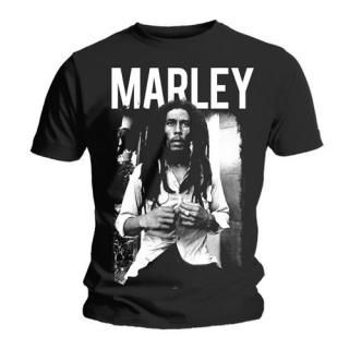 BOB MARLEY Black & White, T