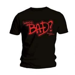 MICHAEL JACKSON Who's Bad, Tシャツ