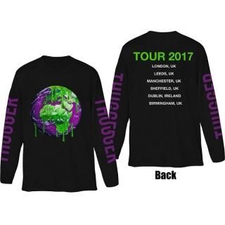 YOUNG THUG Thugger Globe (Back & Sleeve Print), ロングTシャツ