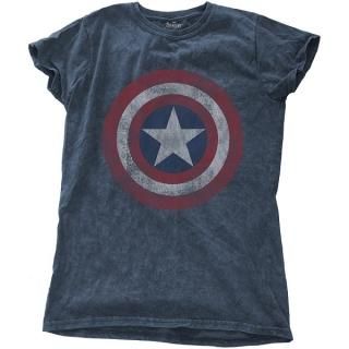 MARVEL COMICS Avengers Assemble Cap with Snow Wash Finishing, ǥT