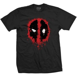 MARVEL COMICS Deadpool Splat Icon, Tシャツ