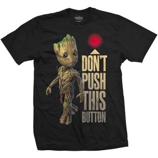 MARVEL COMICS Guardians of the Galaxy Vol. 2 Groot & Button, Tシャツ