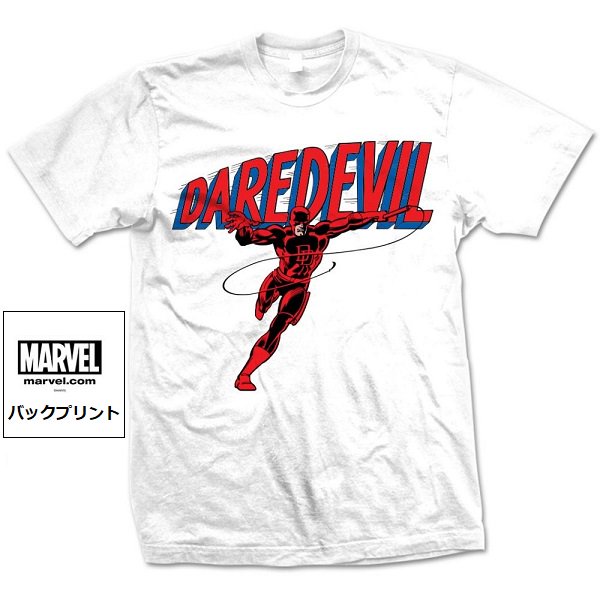 MARVEL COMICS Dare-Devil Logo, Tシャツ - バンドTシャツ専門店T-oxic