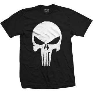 MARVEL COMICS Punisher Jagged Skull, Tシャツ